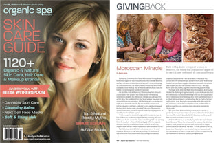 Organic Spa Magazine Recognizes Kahina's Philanthropic Impact 10 Years In